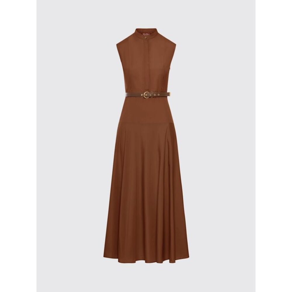 Max Mara Studio Dress Woman Mud